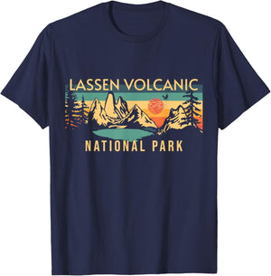 Lassen Volcanic National Park T-Shirt - T-Shirt | Navy