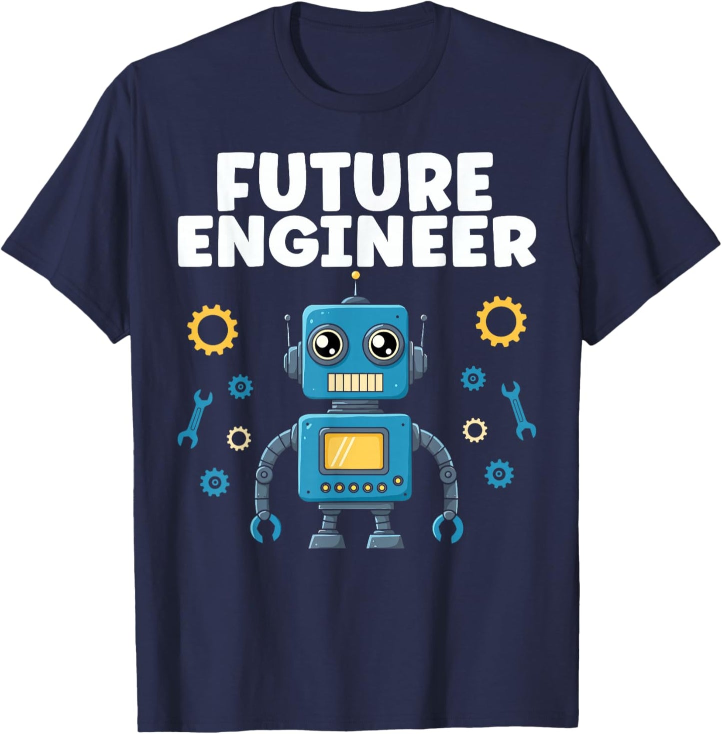 Electrical Mechanical Engineering Future Engineer T-Shirt - T-Shirt | Navy