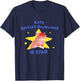 Rats Spelled Backwards is Star T-Shirt - T-Shirt | Navy