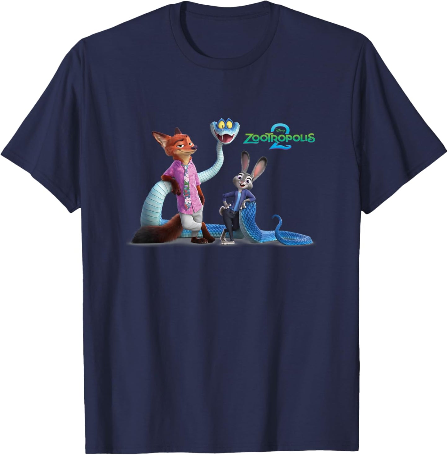 Zootopia Characters T-Shirt - T-Shirt | Navy