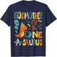 GodMother Of The One-A-Saurus 1St Birthday Dinosaur Party T-Shirt - T-Shirt | Navy