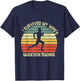 I Survived My Wife's Marathon Training Half Marathon Husband T-Shirt - T-Shirt | Navy