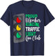 Traffic Light Member Of The Traffic Light Fan Club T-Shirt - T-Shirt | Navy