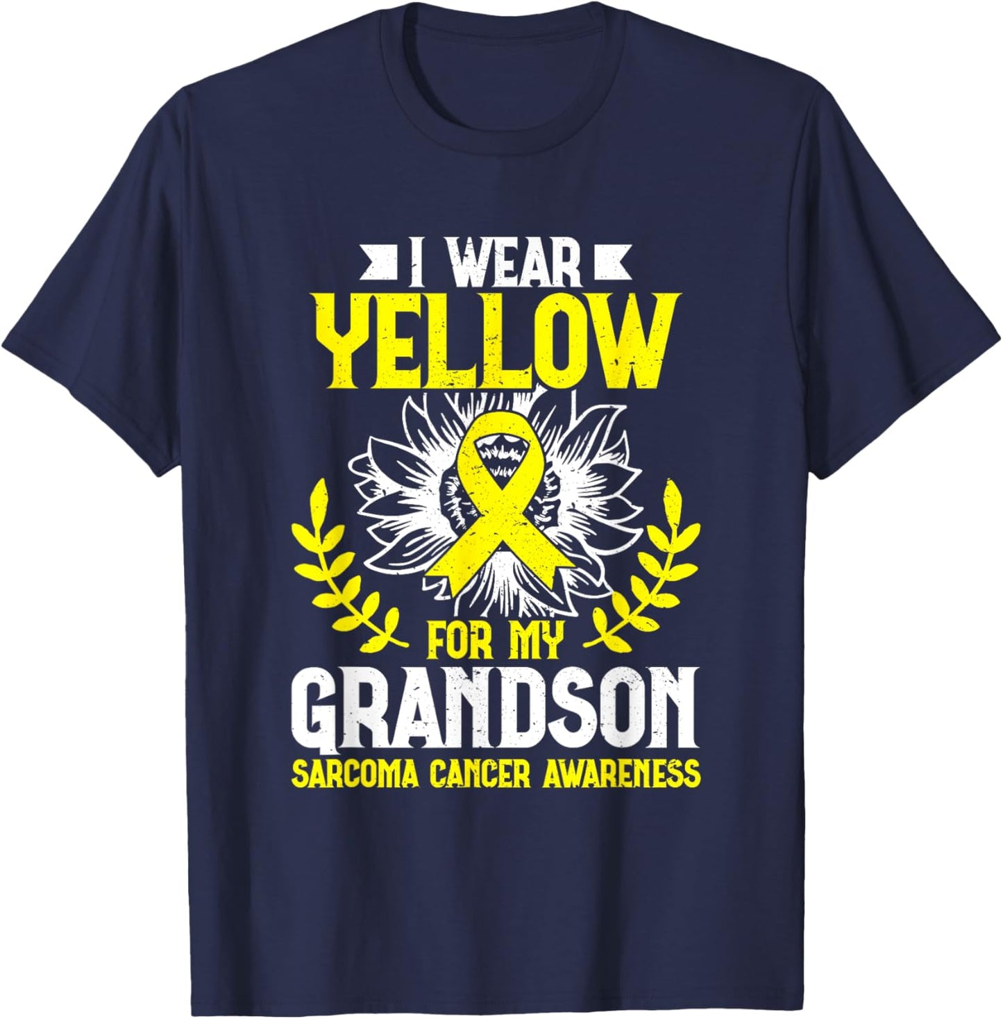 Cancer Squad Family Ewings Sarcoma Awareness July Matching T-Shirt - T-Shirt | Navy