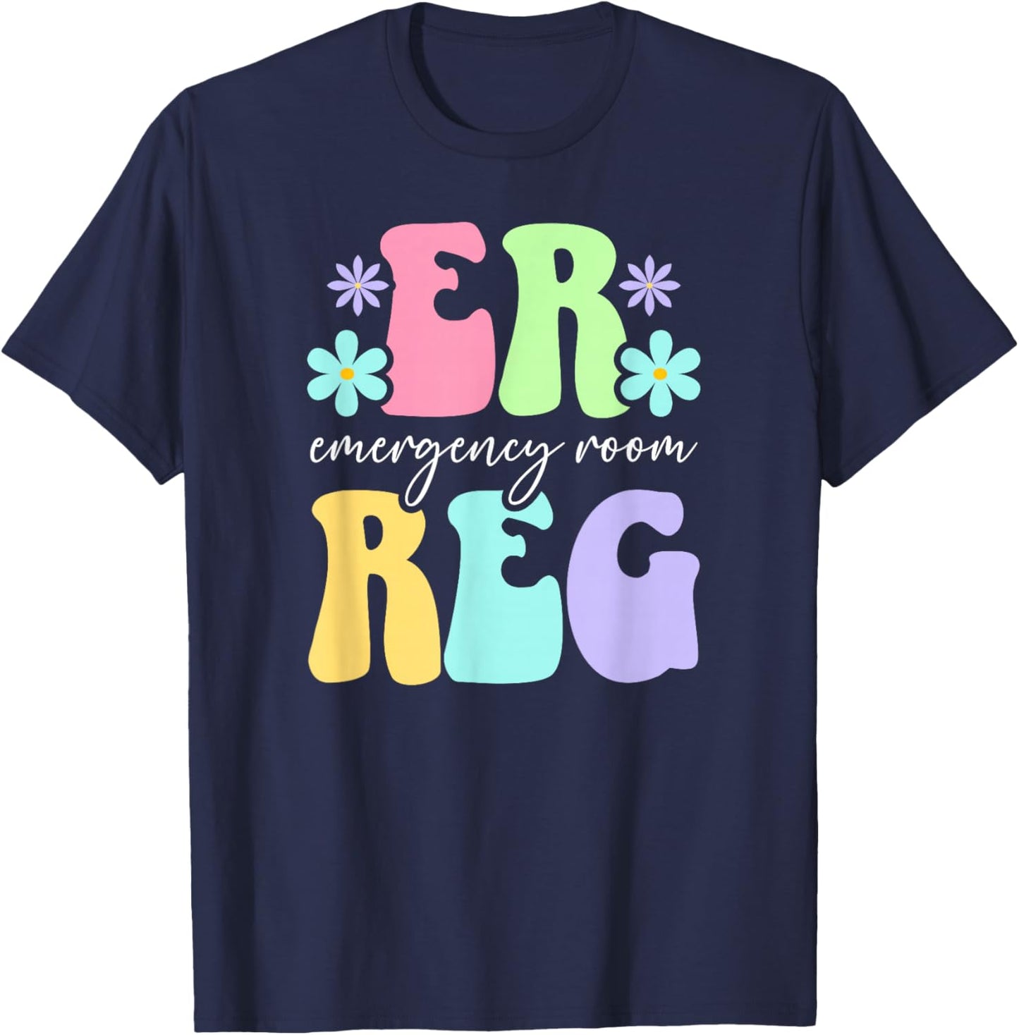 ER Reg Patient Registration Appreciation Patient Registrar T-Shirt - T-Shirt | Navy