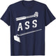 Ratchet Ass Hoe - Hilarious Pun T-Shirt - T-Shirt | Navy