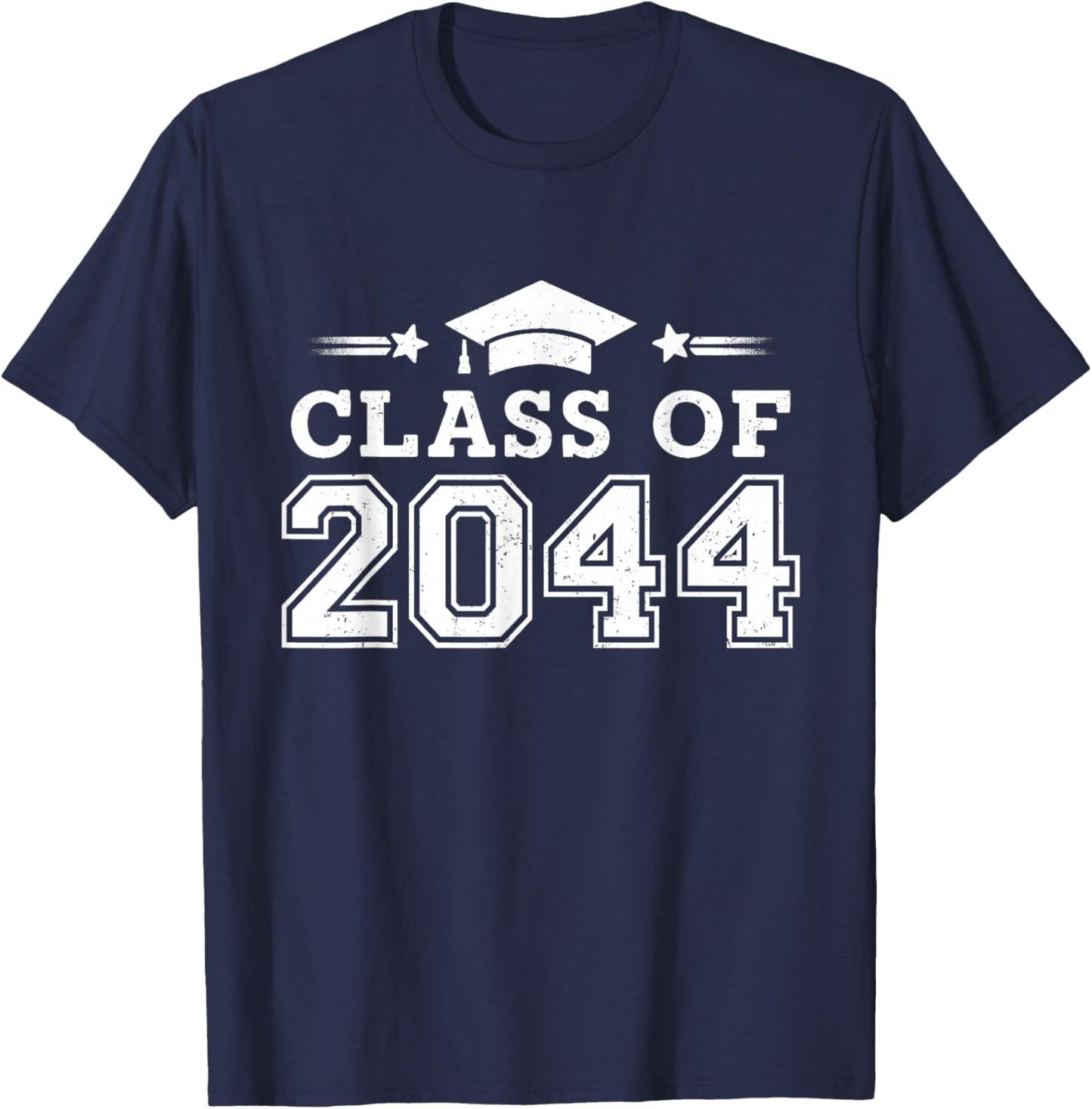 Class of 2044 Grow with Me T-Shirt - T-Shirt | Navy