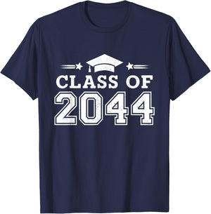 Class of 2044 Grow with Me T-Shirt - T-Shirt | Navy
