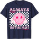 Always Read The Fine Print I'm Pregnant Pregnancy T-Shirt - T-Shirt | Navy