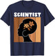 Black Scientists Melanin Women Girl Apparel American African T-Shirt - T-Shirt | Navy