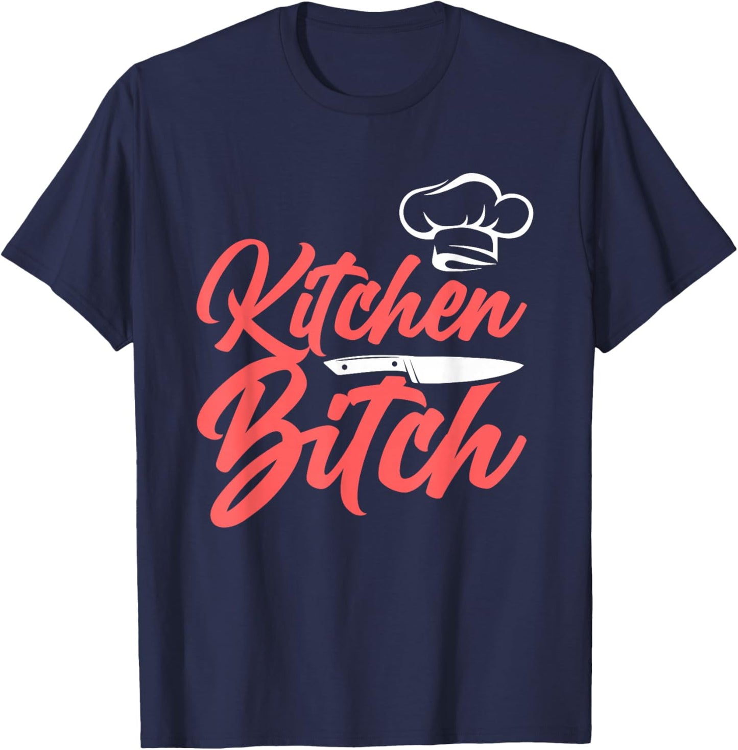 Funny Kitchen B.itch T-Shirt - T-Shirt | Navy