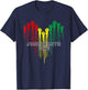 Juneteenth 1865 Shirts Women Men June 19th 1865 Freedom Day T-Shirt - T-Shirt | Navy