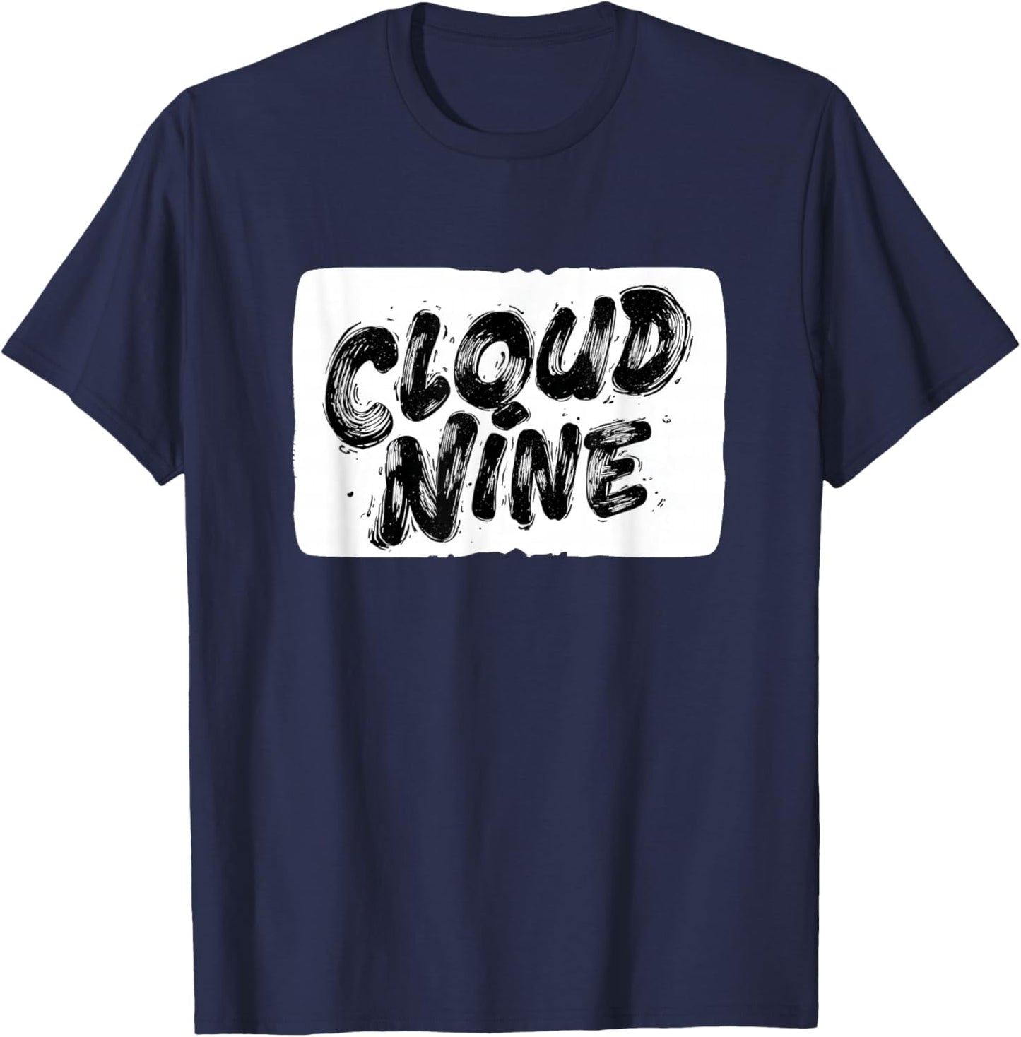 Funny Cloud Nine Look for Love Logo Lovers T-Shirt - T-Shirt | Navy