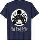 Funny Cthulhu horror - But First Coffee Lovecraft fans T-Shirt - T-Shirt | Navy