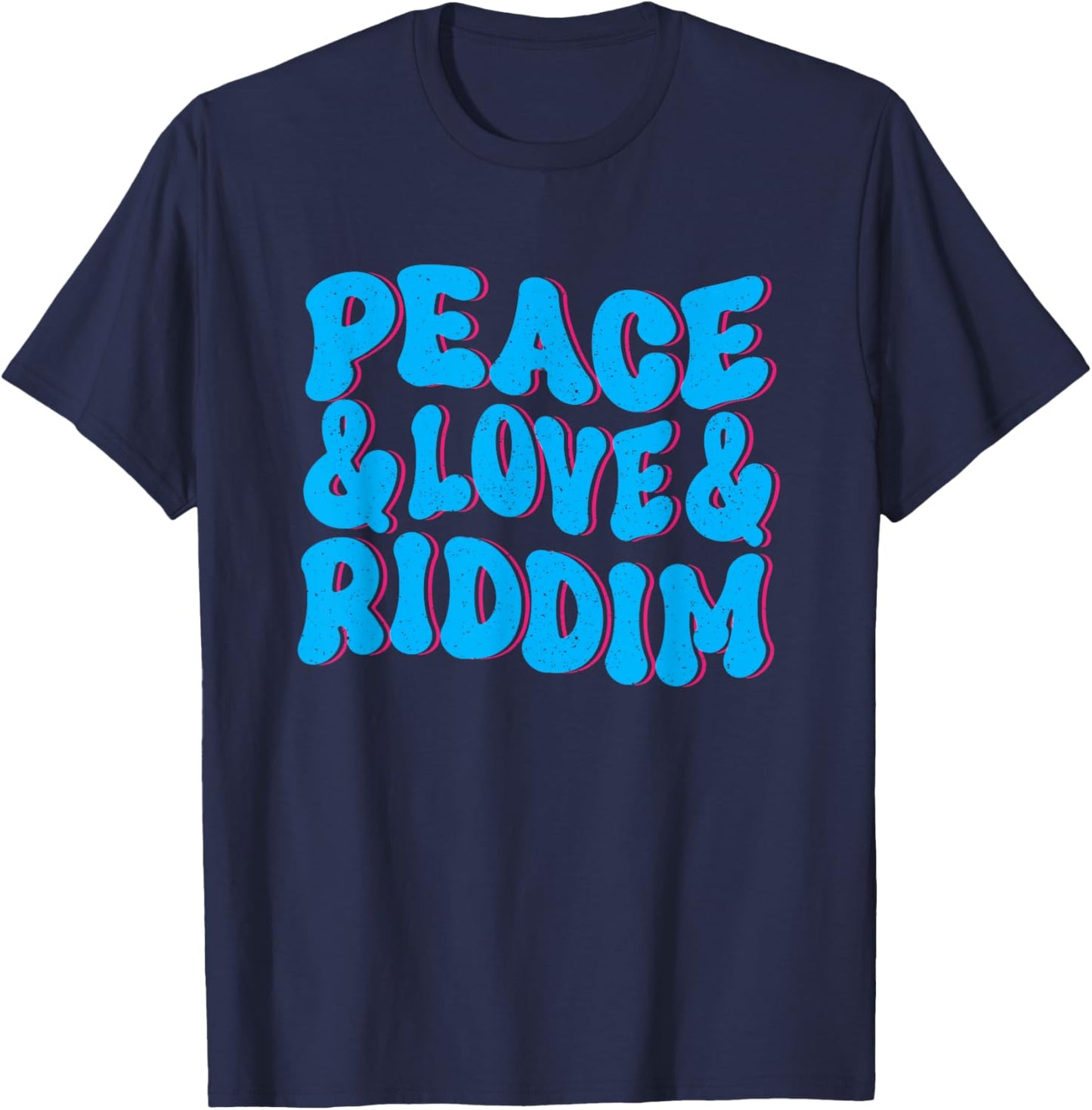 Riddim Outfit EDM Music Dancing Bass Music Festival Riddim T-Shirt - T-Shirt | Navy