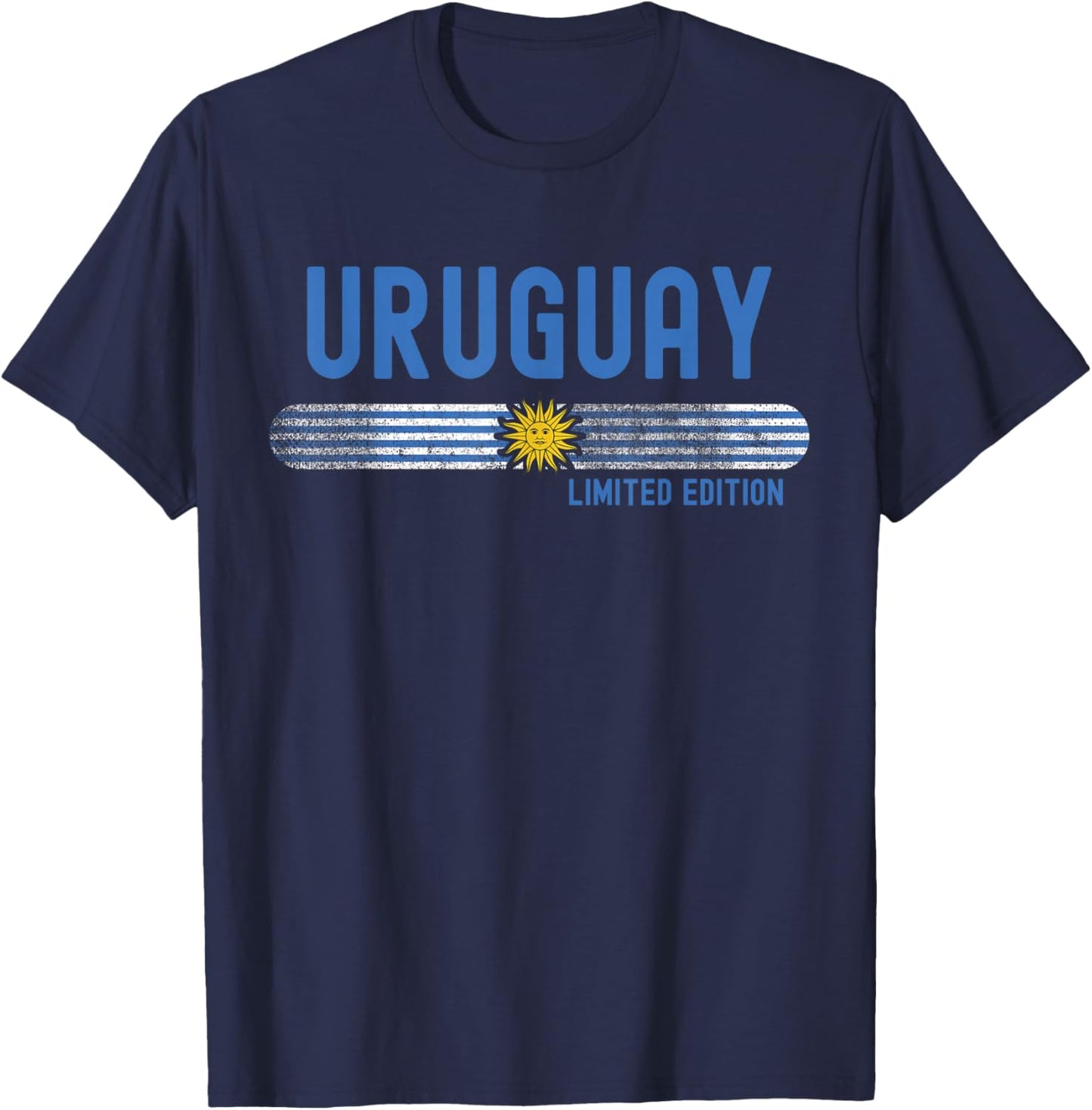Uruguay Flag | Men Women Kids | Patriotic Uruguayan T-Shirt - T-Shirt | Navy