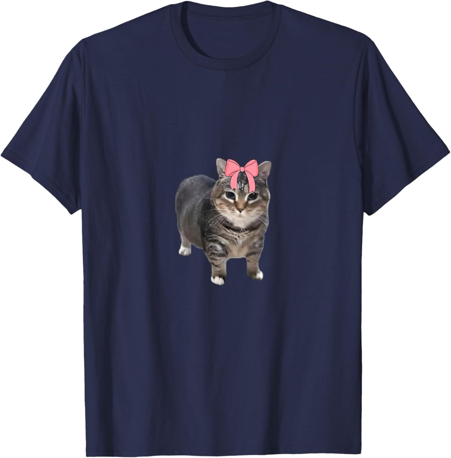 Oia Cat Meme I Wake Up Engage in Tomfoolery Oiia Cat Coquett T-Shirt - T-Shirt | Navy