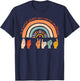 World Kindness Day Be Kind Hand Sign Rainbow Choose Kindness T-Shirt - T-Shirt | Navy