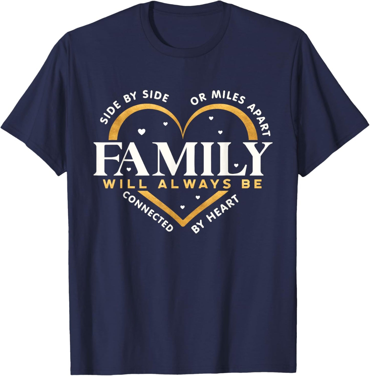 Family reunion 2025 Family Vibes Side by Side Matching Group T-Shirt - T-Shirt | Navy