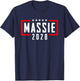Vintage Massie 2028 for President Thomas Massie 2028 T-Shirt - T-Shirt | Navy
