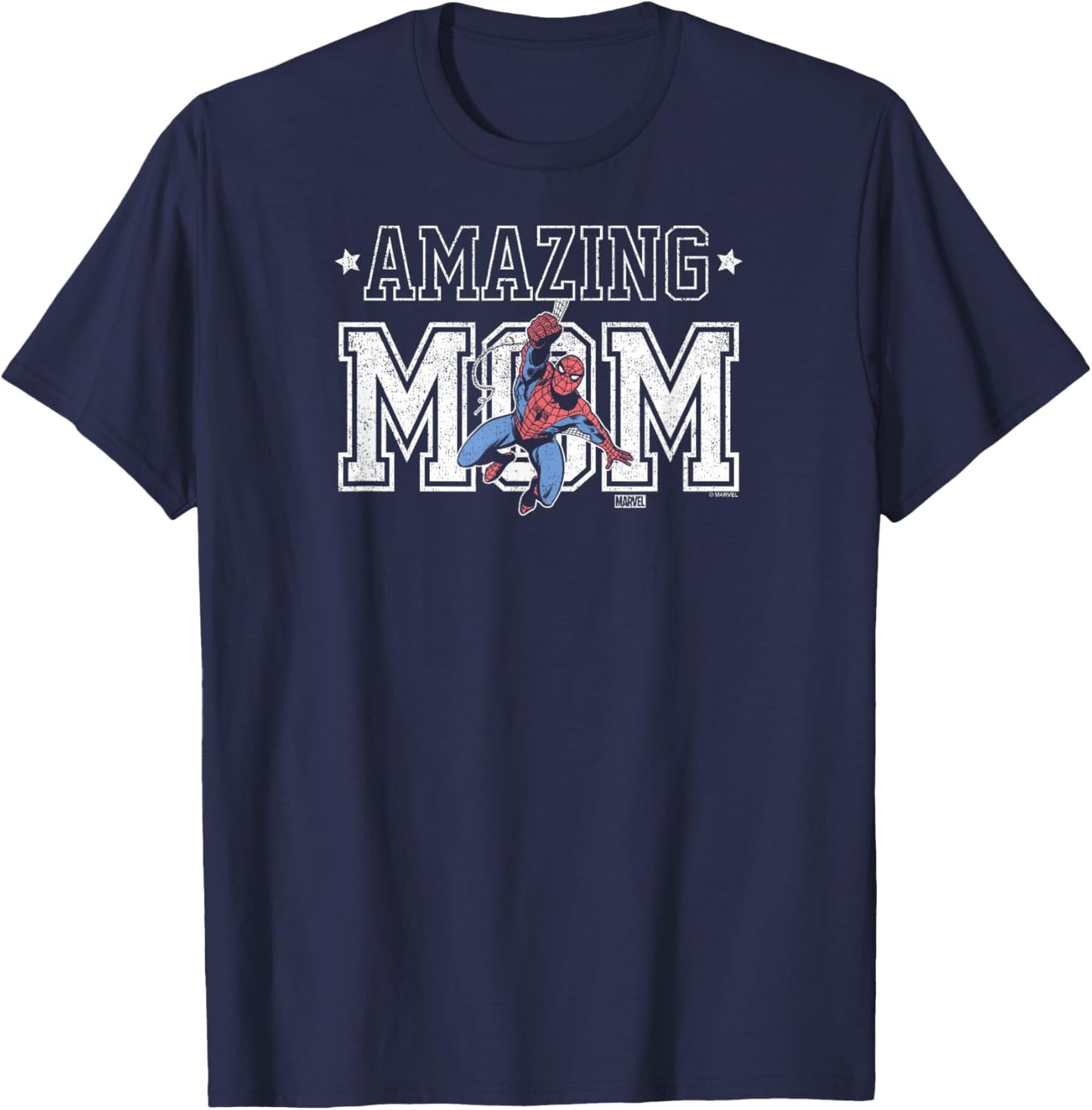 Spider-Man - Amazing Mom T-Shirt - T-Shirt | Navy