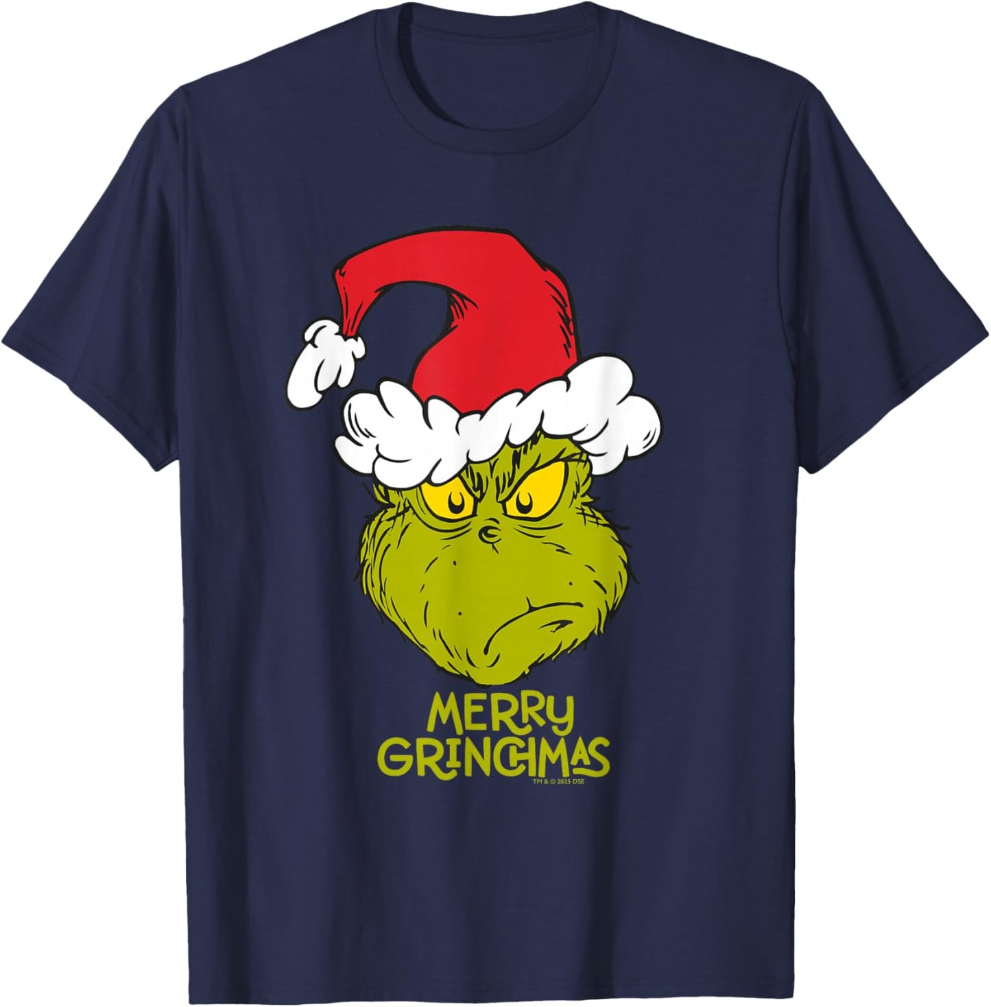 Grinch - The Grinchmas Look Christmas T-Shirt - T-Shirt | Navy