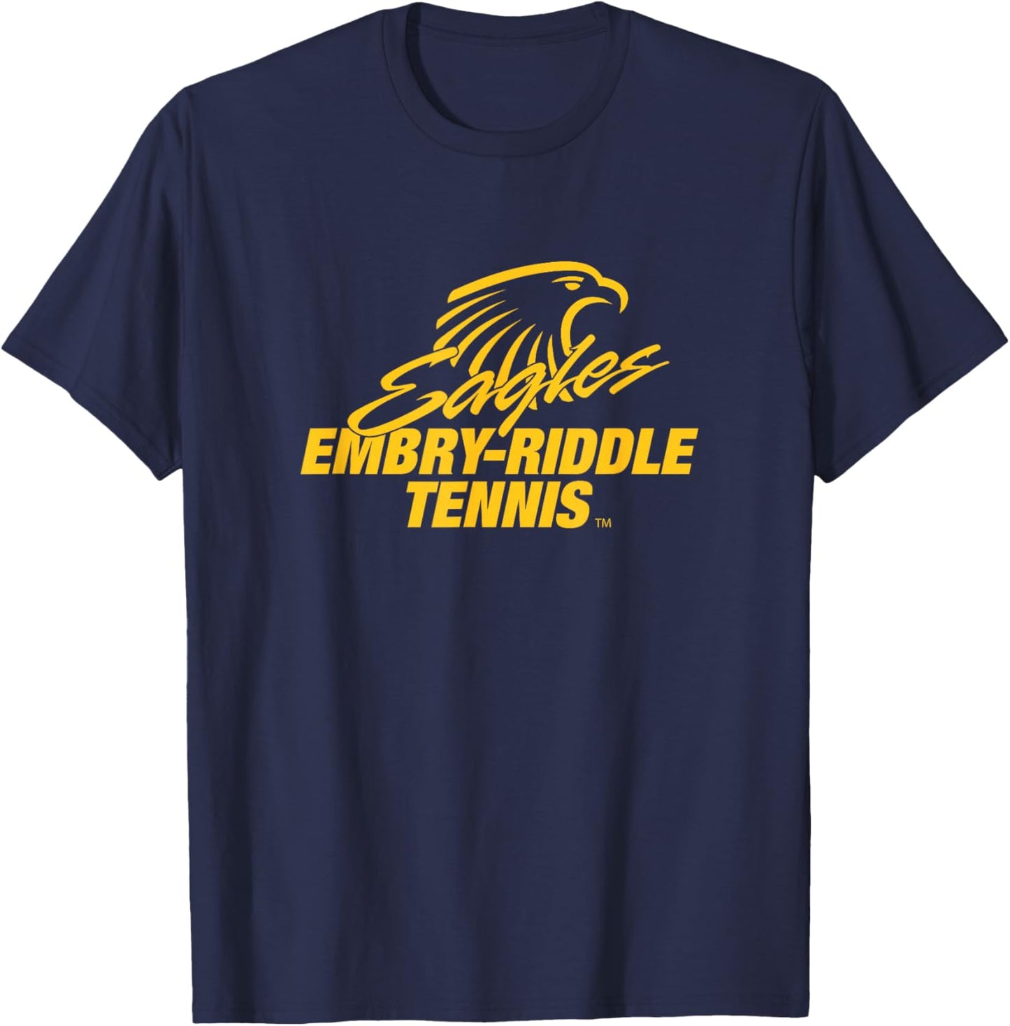 Embry-Riddle Tennis Eagles NCAA ER13 T-Shirt - T-Shirt | Navy