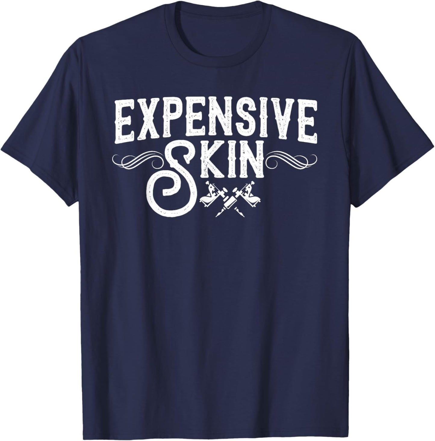 Cool Tattoo Design Women Tattoo Artist Tattoo Lover T-Shirt - T-Shirt | Navy