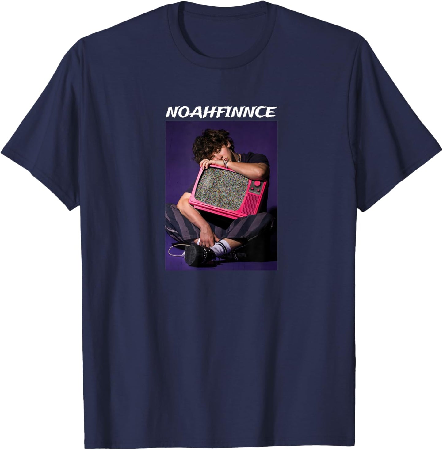 Growing Up on the Internet Album Art T-Shirt - T-Shirt | Navy
