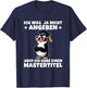 Master Abschlussprüfung Pinguin - Studium geschafft T-Shirt - T-Shirt | Navy