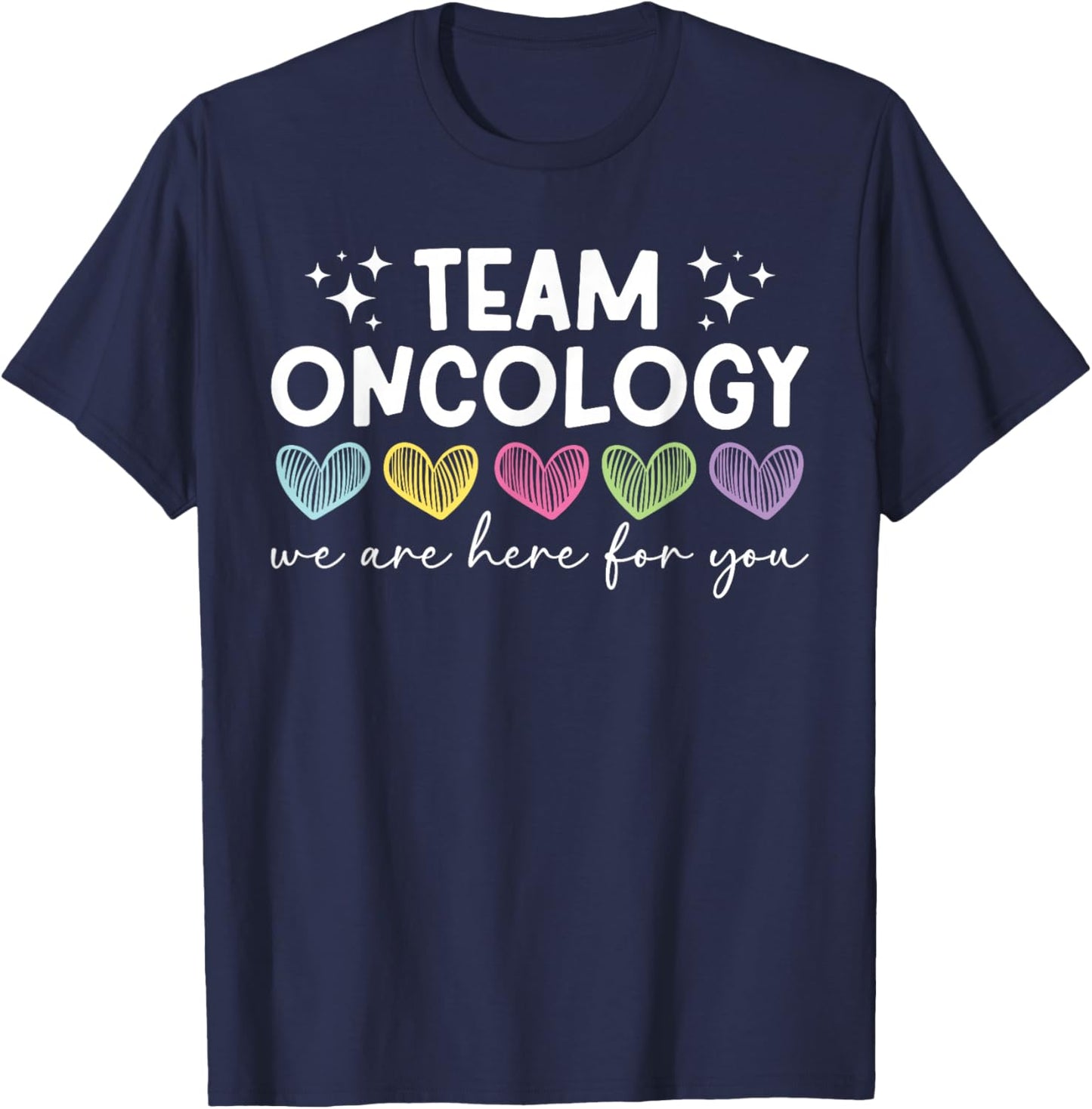 Team Oncology Nurse Squad Oncology Nursing Crew T-Shirt - T-Shirt | Navy