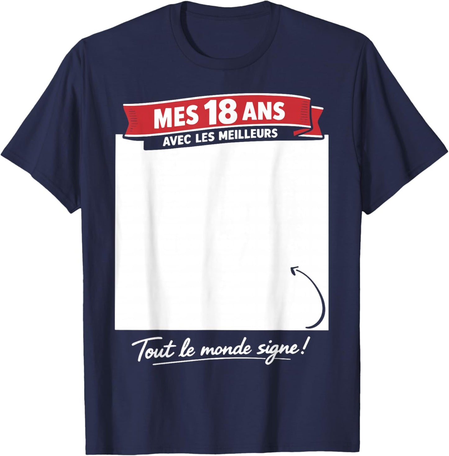 18th Birthday Boy Girl 18 Years 2008 Funny Gift T-Shirt - T-Shirt | Navy