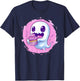 Adorable Ghost Holding Cupcake Delight T-Shirt - T-Shirt | Navy