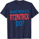 Fitzpatrick Surname Funny Team Family Last Name Fitzpatrick T-Shirt - T-Shirt | Navy