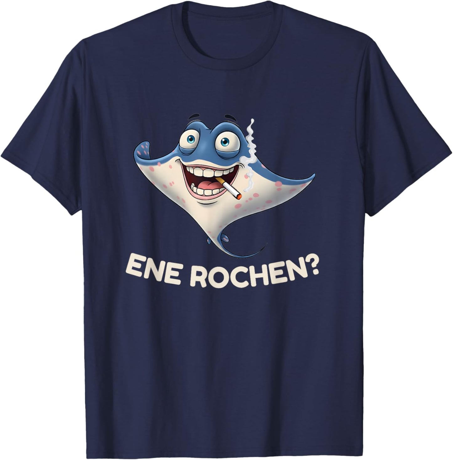 with Ene Rochen Funny Word Joke T-Shirt - T-Shirt | Navy