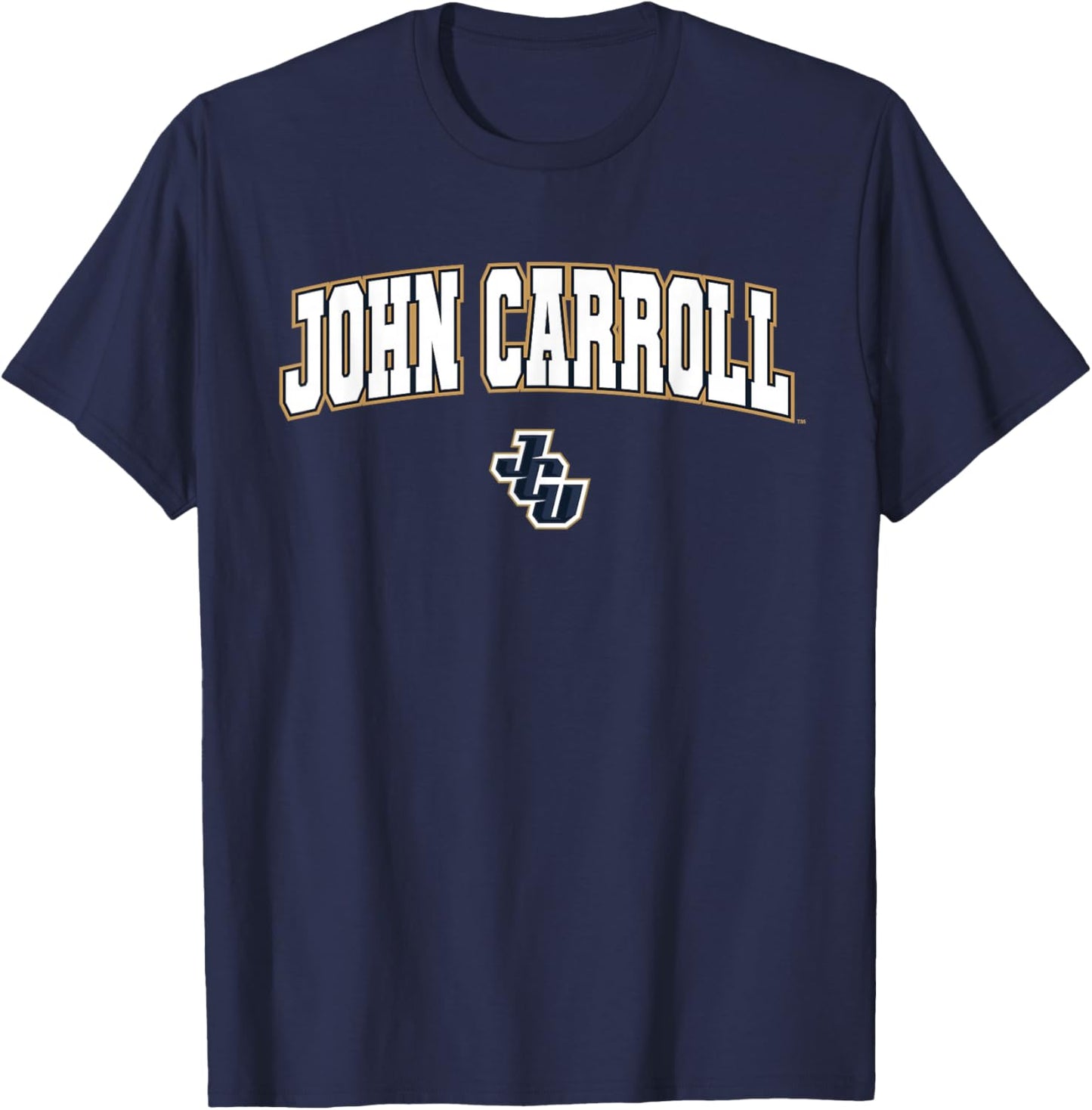 John Carroll University Blue Streaks Arch Logo T-Shirt - T-Shirt | Navy