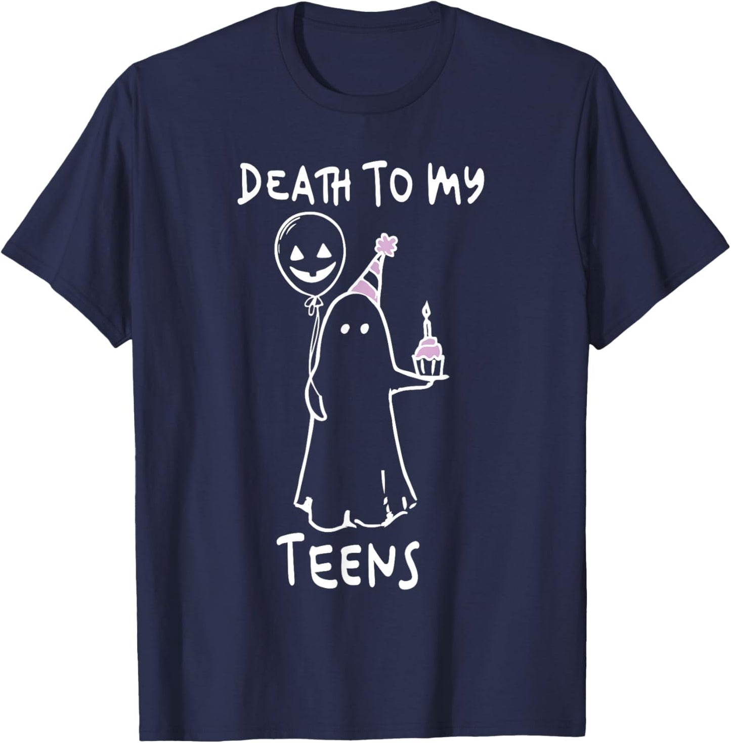 Funny Death To My Teens R.I.P Turning Twenties 20th Birthday T-Shirt - T-Shirt | Navy