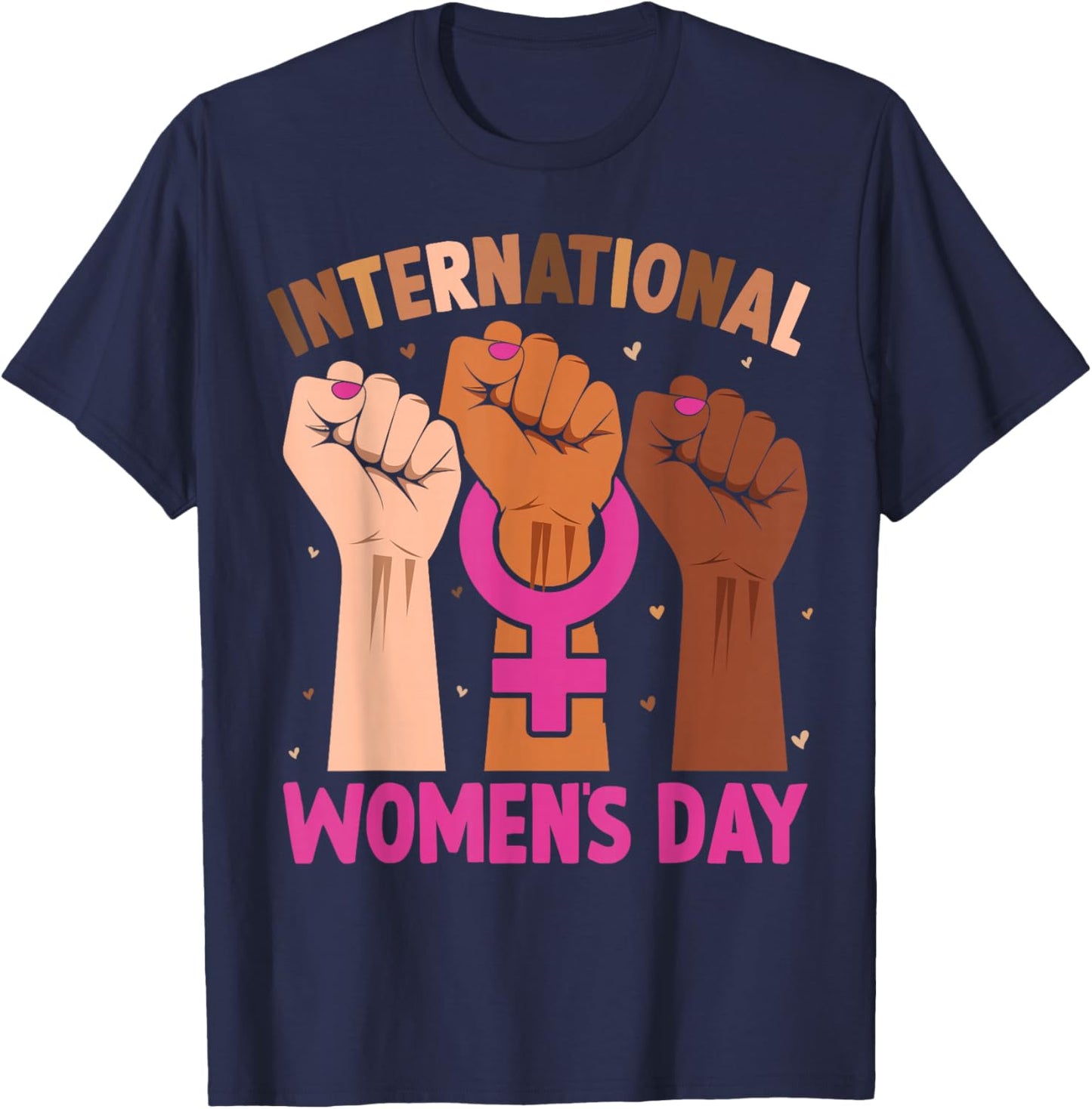International Women's Day T-Shirt - T-Shirt | Navy