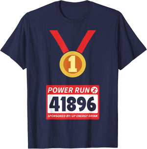 Running Runner Half Marathon Halloween Costume T-Shirt - T-Shirt | Navy