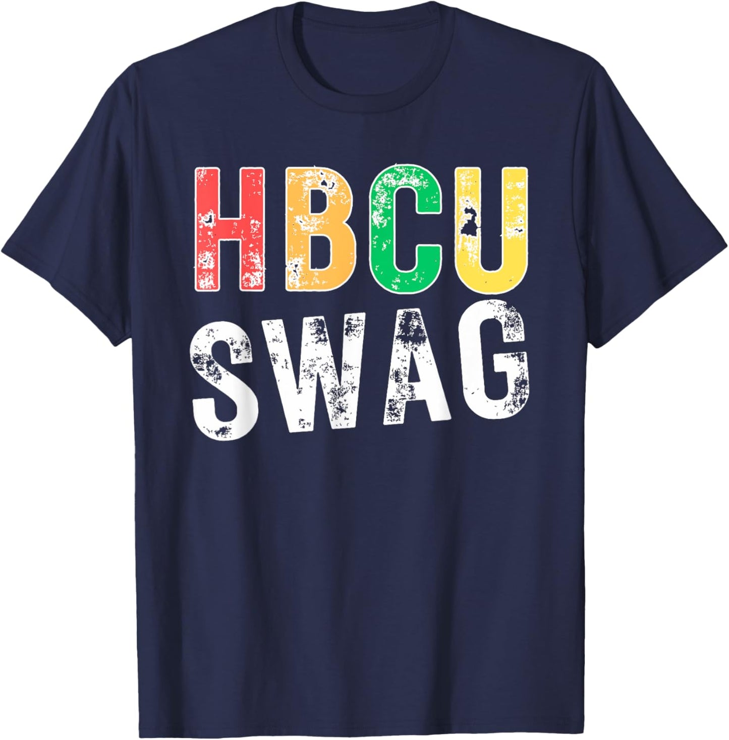 Historical Black College HBCU Swag Student Graduate Alumni T-Shirt - T-Shirt | Navy