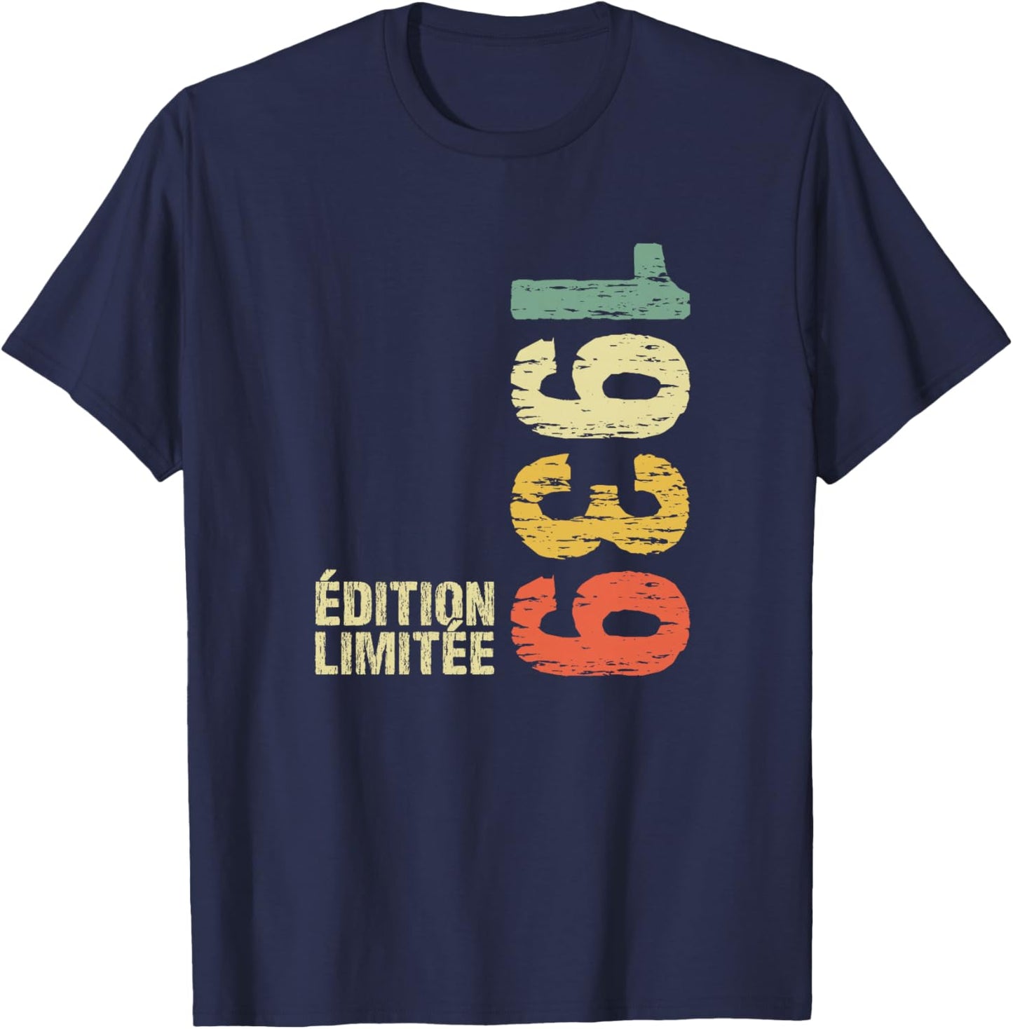86ème Anniversaire 86 Ans Millésime 1939 Rétro 1939 Haut de Gamme T-Shirt - T-Shirt | Navy
