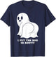 I Put The Boo in Booty Funny Peachy Ghost Halloween Meme T-Shirt - T-Shirt | Navy
