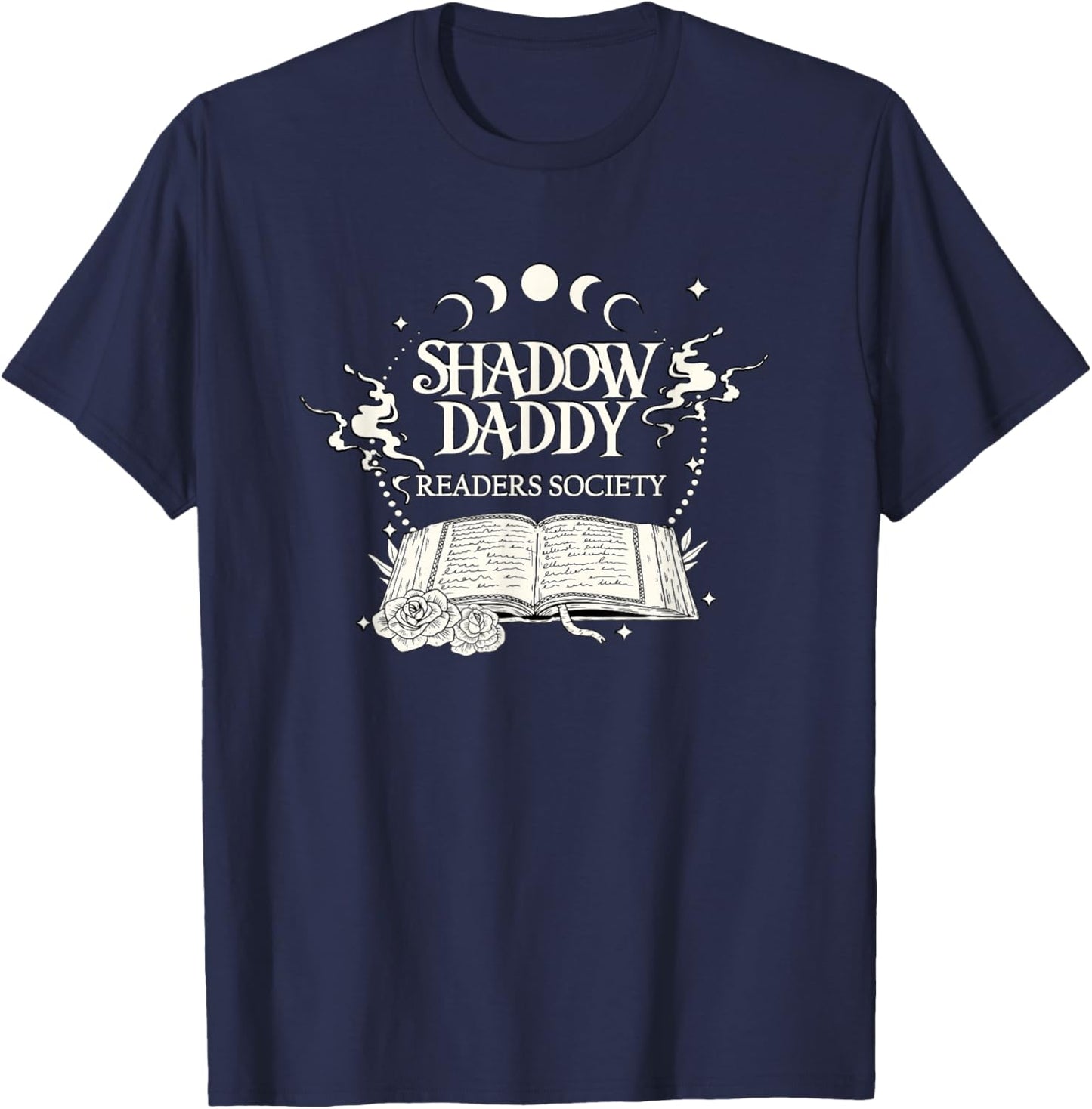 Fantasy Romance Readers Society Shadow Daddy Lover T-Shirt - T-Shirt | Navy