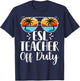 ESL Teacher Off Duty - English Language Bilingual Teaching T-Shirt - T-Shirt | Navy