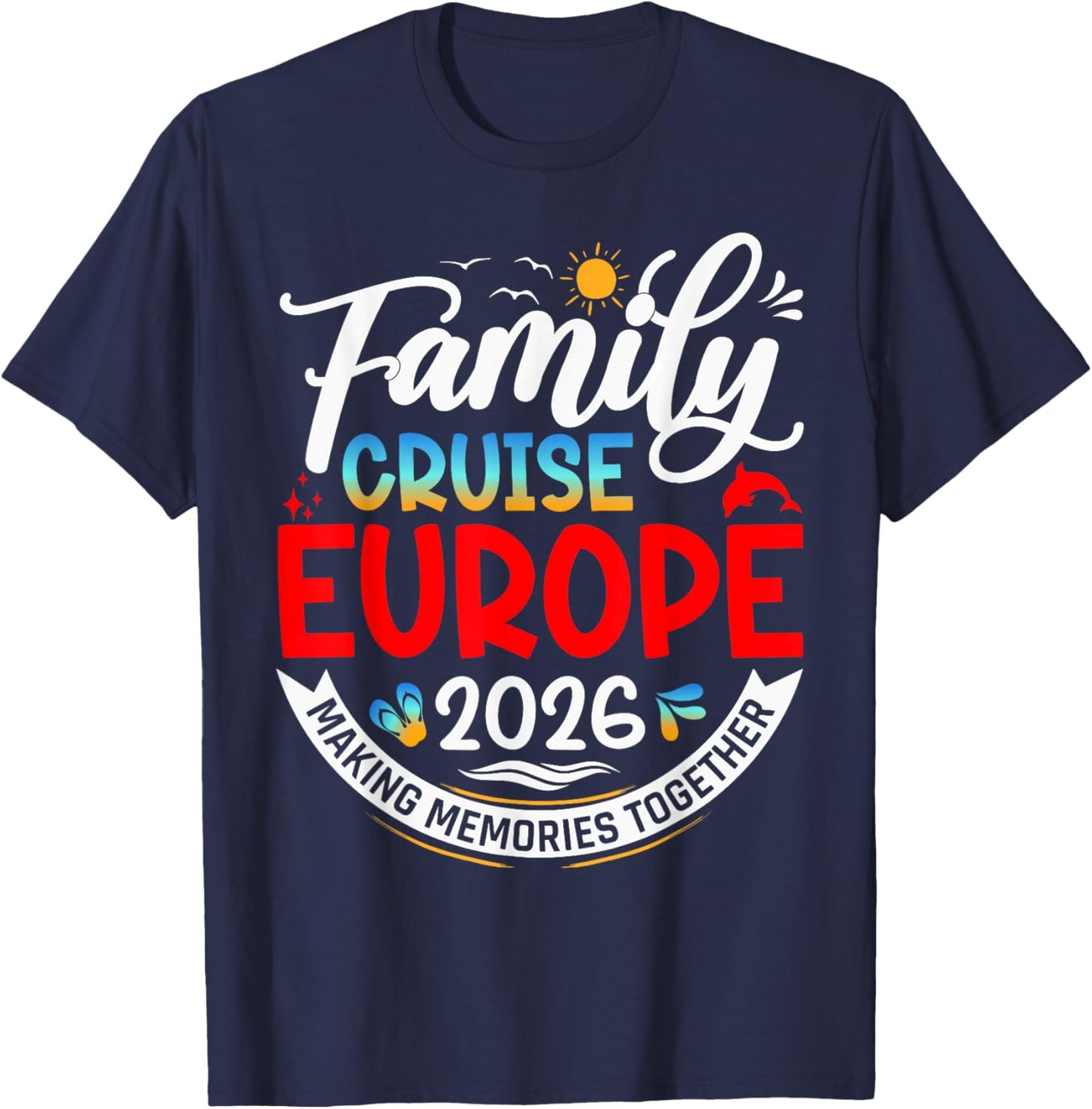 Vacation 2026 T-Shirt - T-Shirt | Navy