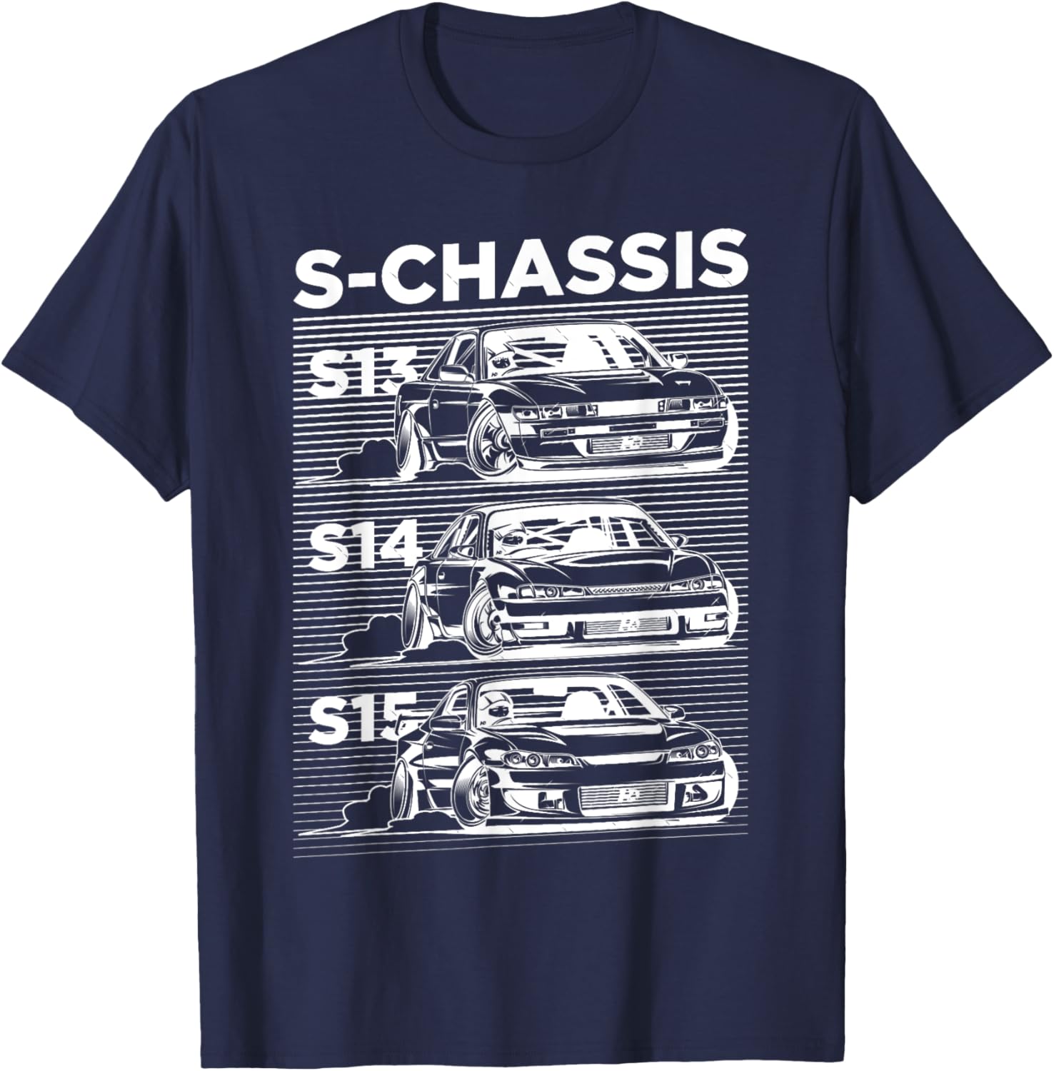 Silvia s13 s14 s15 lover sport car T-Shirt - T-Shirt | Navy