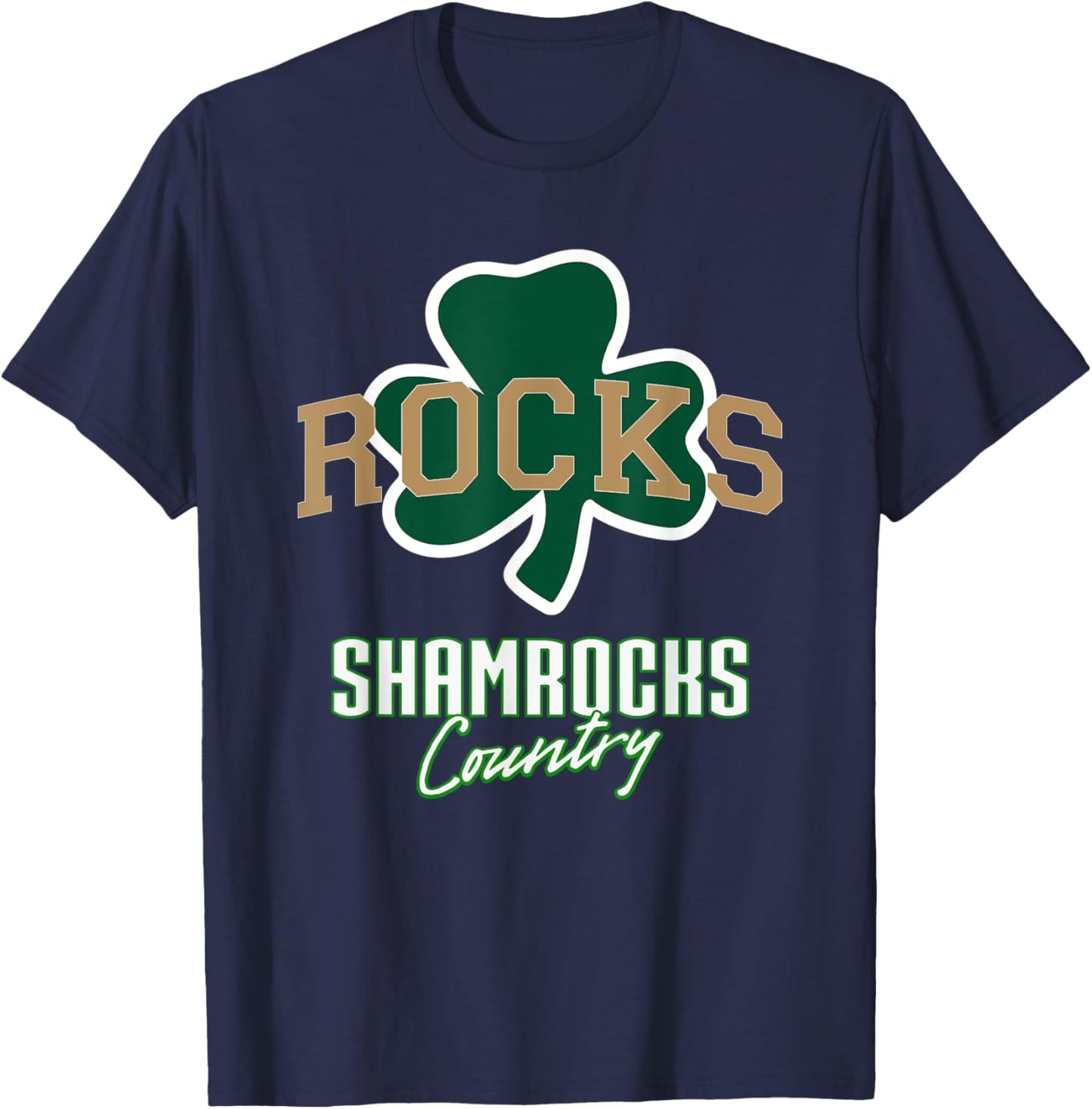 Westfield Shamrocks Logo Country HS T-Shirt - T-Shirt | Navy
