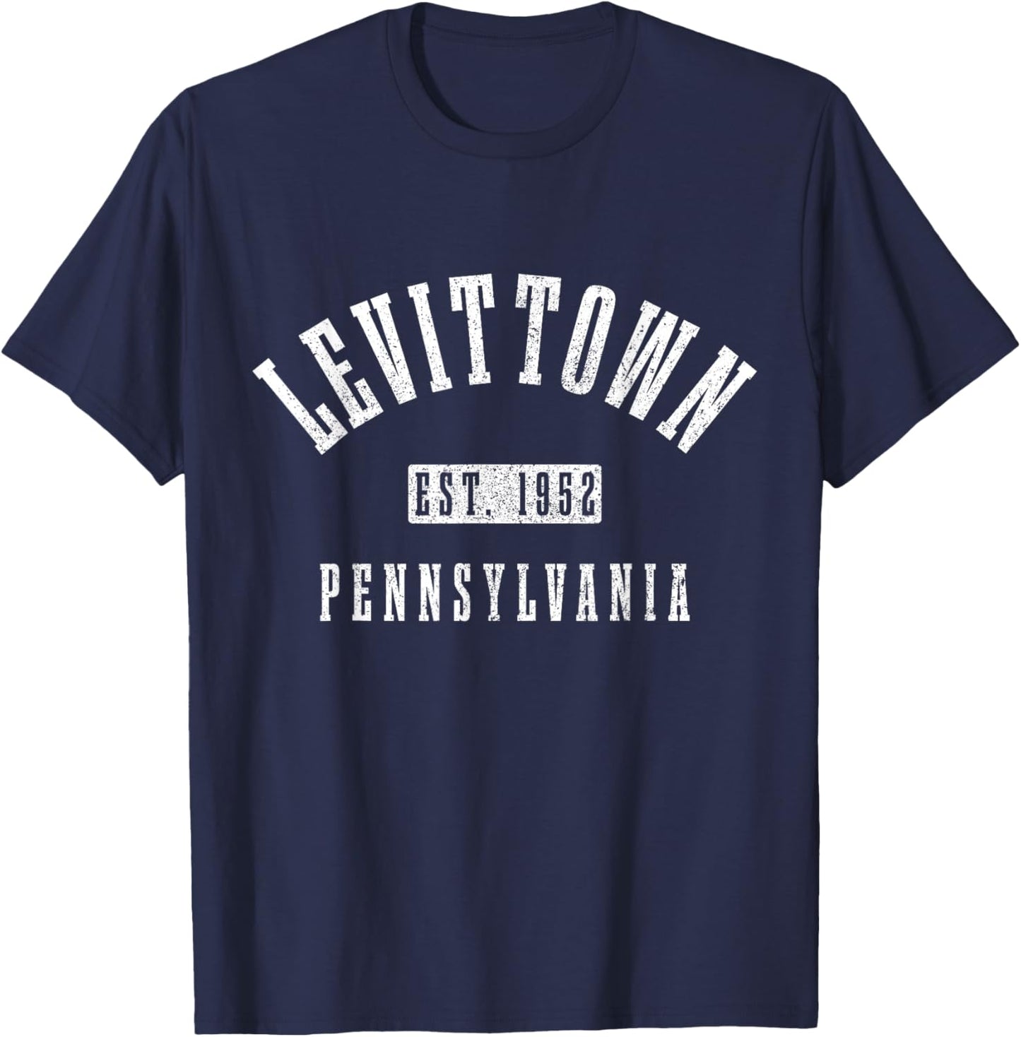 Levittown Pennsylvania Pride T-Shirt - T-Shirt | Navy