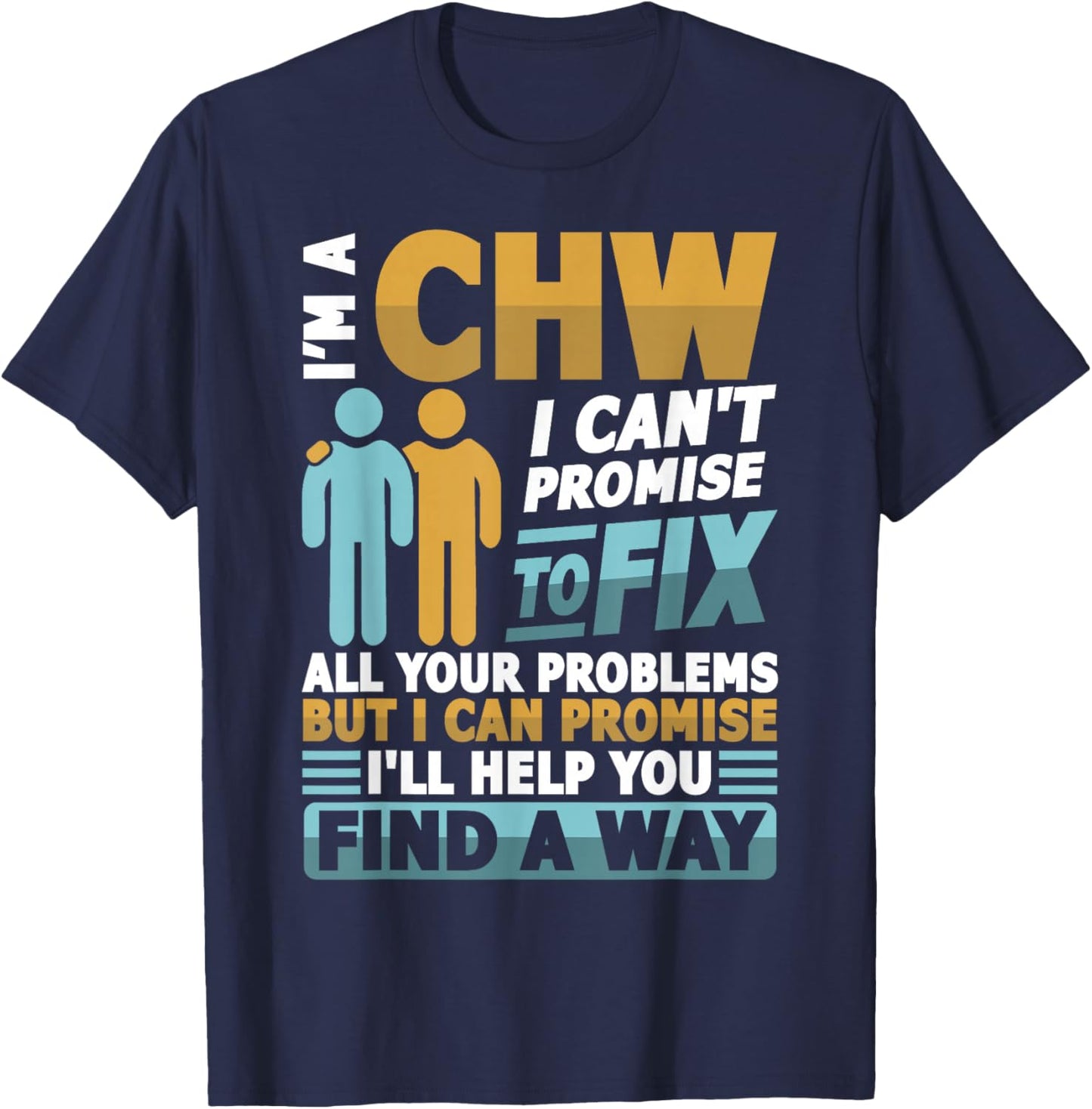 CHW Community health worker T-Shirt - T-Shirt | Navy
