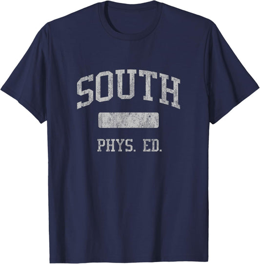 South High School HS Columbus OH PHYS Ed T-Shirt - T-Shirt | Navy